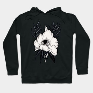 floral eye Hoodie